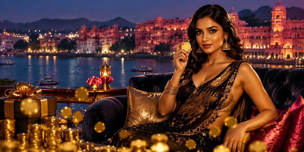 Jaipur VIP casino player accessing exclusive games via mobile